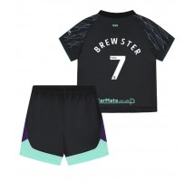 Sheffield United Rhian Brewster #7 Koszulka Wyjazdowa dzieci 2024-25 Krótki Rękaw (+ krótkie spodenki)